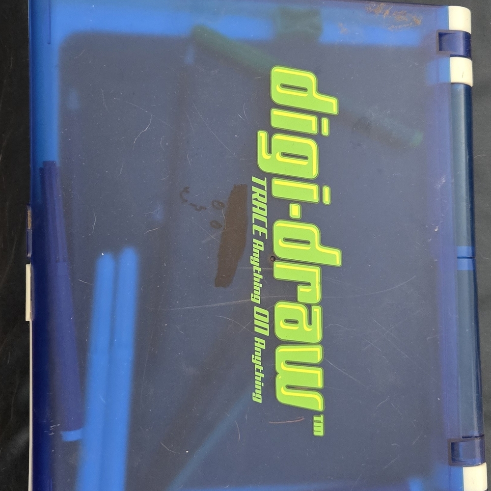 digi-draw Tracing/Art Case in Translucent Blue